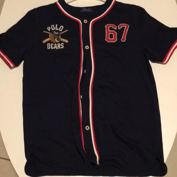 Polo Ralph Lauren Baseball Jersey - Picture 1 of 1